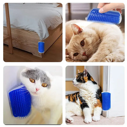 Brosse de massage pour chat