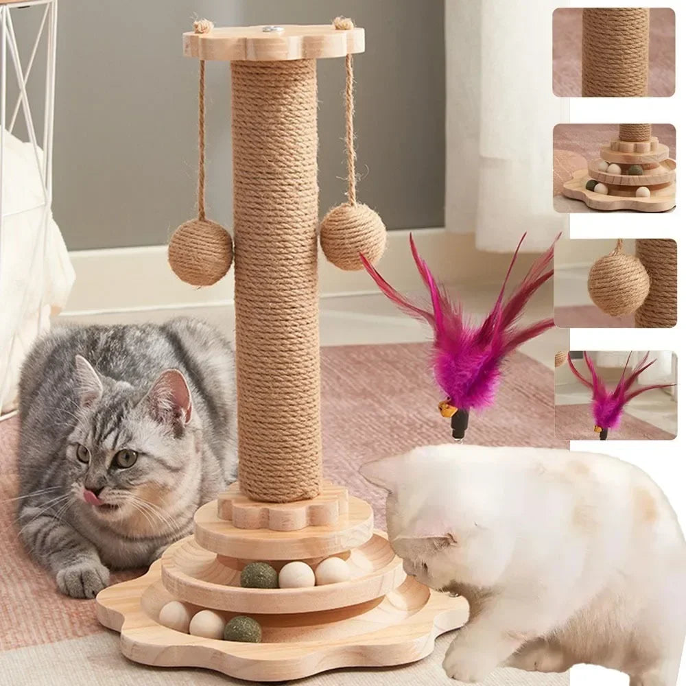 Planche à gratter en sisal pour chat